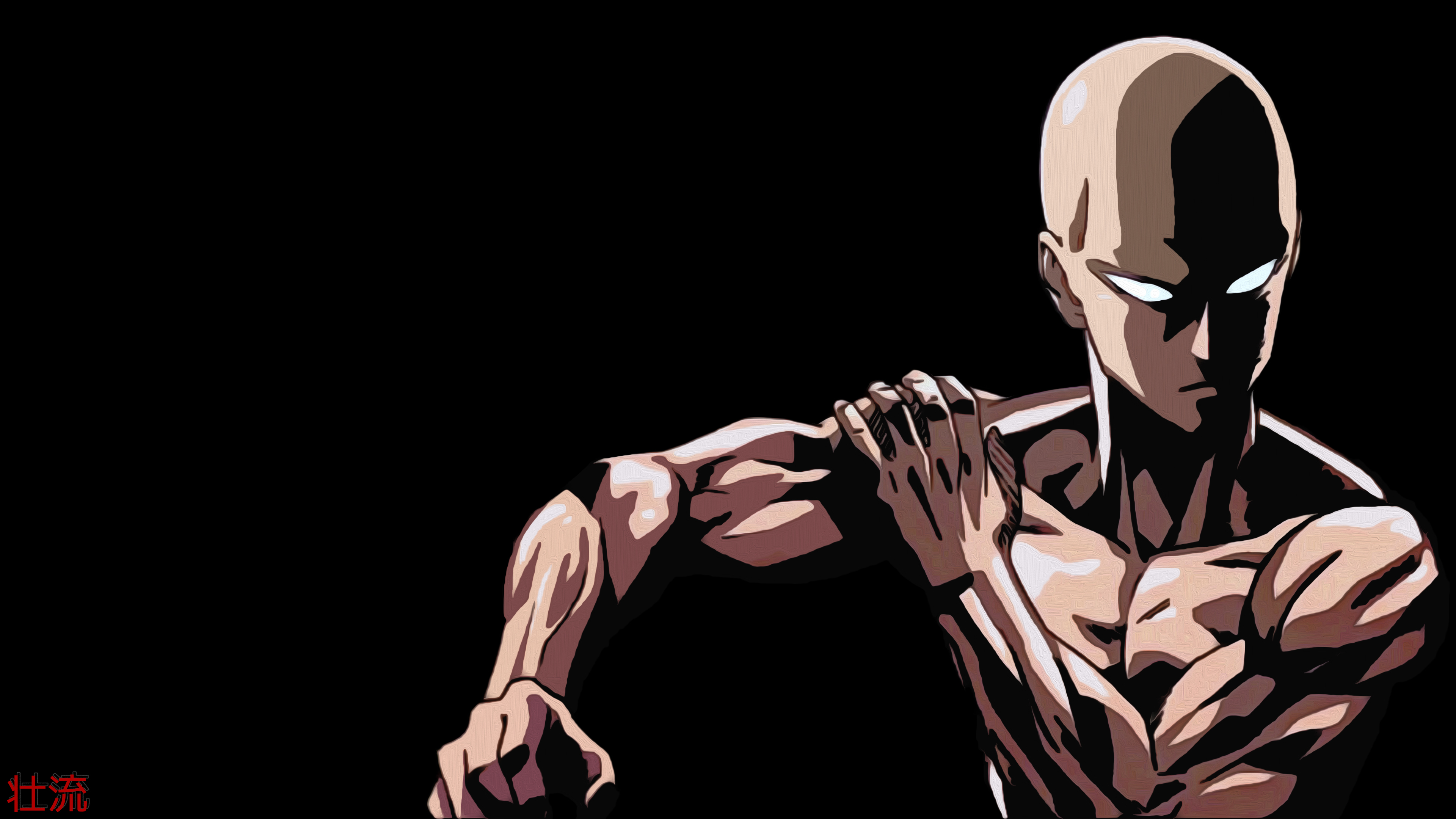 3840x2160 Resolution One-Punch Man Saitama 4K Wallpaper