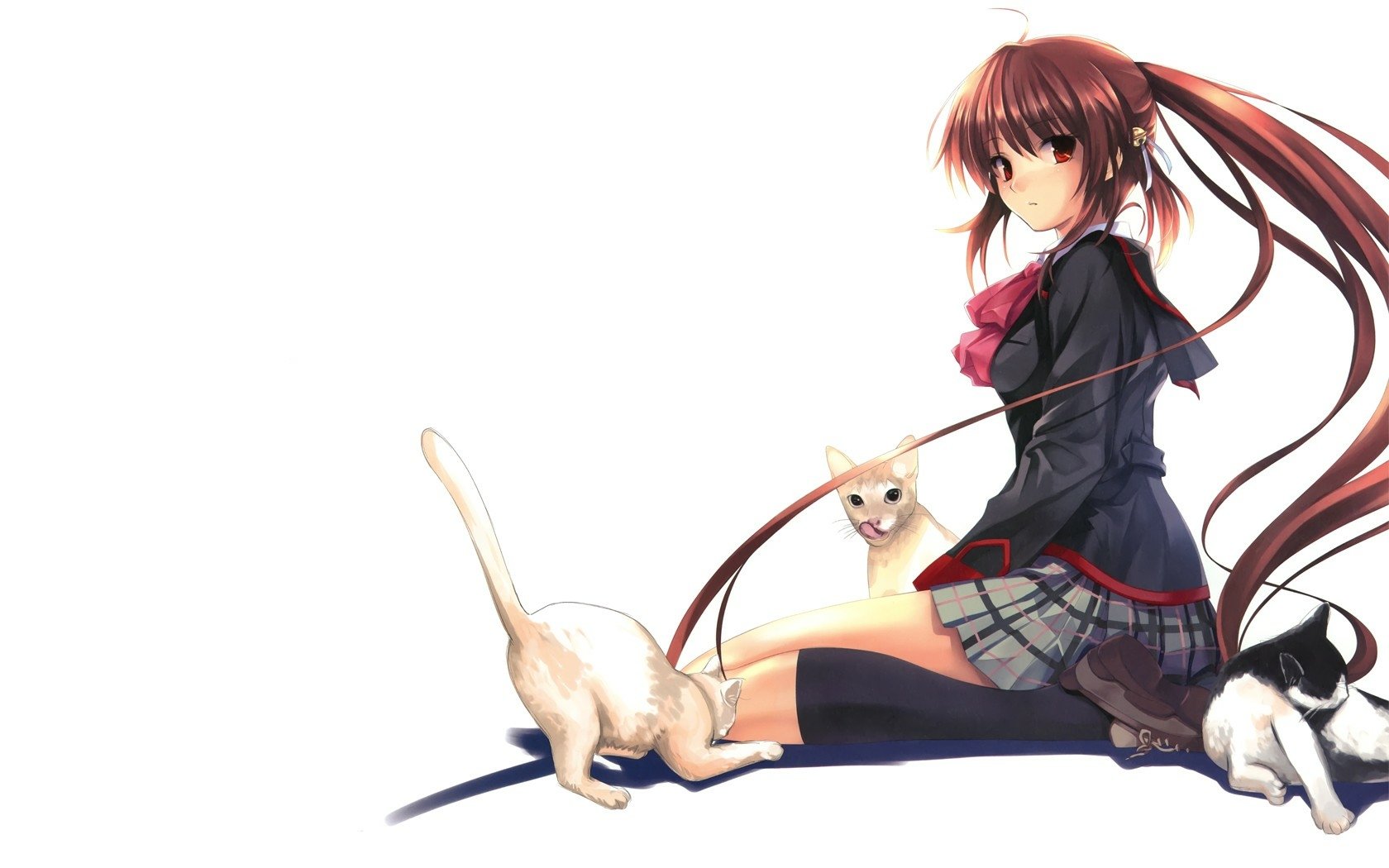 Download Rin Natsume Anime Little Busters! Wallpaper