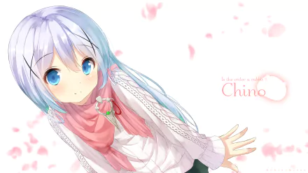 Chino Kafū Anime Is the Order a Rabbit HD Desktop Wallpaper | Background Image