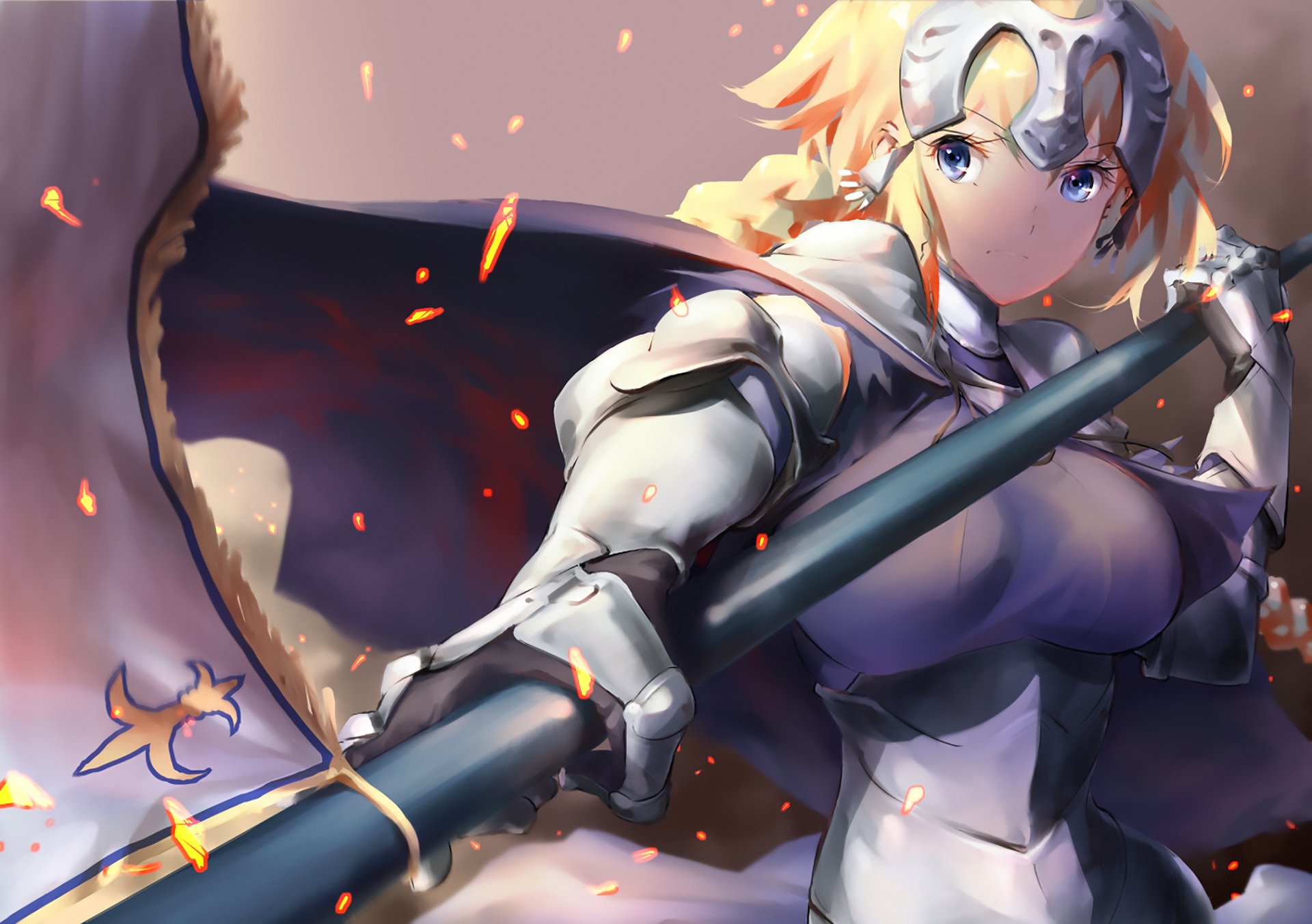 Download Jeanne D'Arc (Fate Series) Anime Fate/Grand Order HD Wallpaper by yanta55