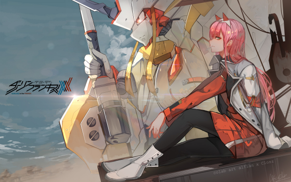 Anime Darling in the FranXX Zero Two Strelizia HD Wallpaper | Background Image