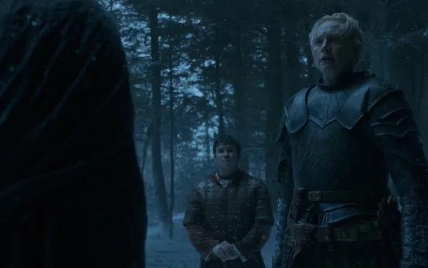 Daniel Portman Gwendoline Christie Podrick Payne Brienne Of Tarth TV Show Game Of Thrones HD Desktop Wallpaper | Background Image