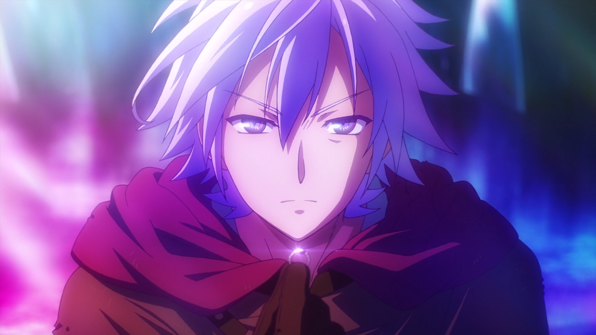 Luvira on X: Riku Dola from No Game No Life: Zero Ivan, this is an order.  You are going to die here. Poor Riku feels like he's ordering angels to  die for