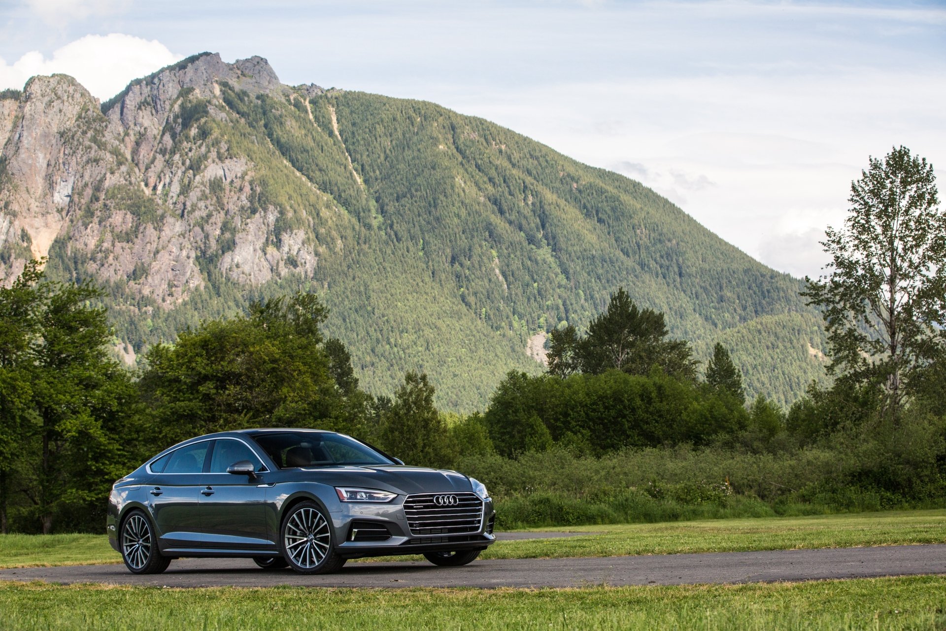 Download Silver Car Car Audi Vehicle Audi A5 4k Ultra HD Wallpaper