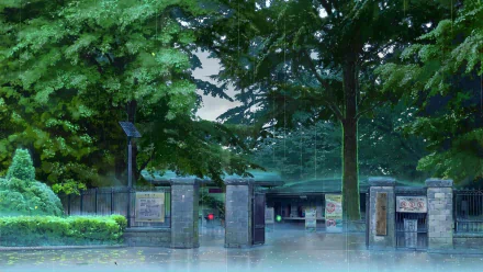 Anime The Garden Of Words HD Desktop Wallpaper | Background Image