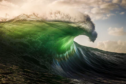 nature wave HD Desktop Wallpaper | Background Image