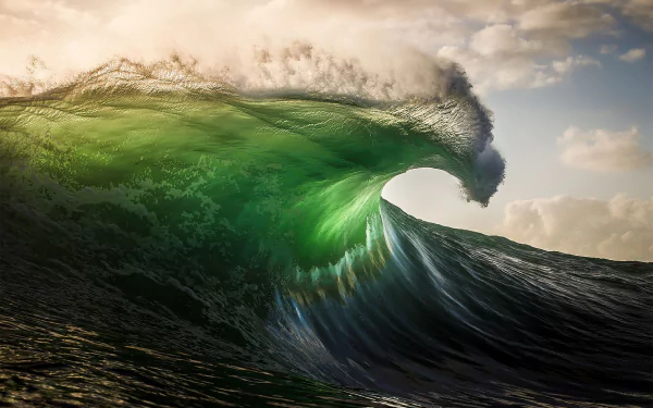 nature wave HD Desktop Wallpaper | Background Image
