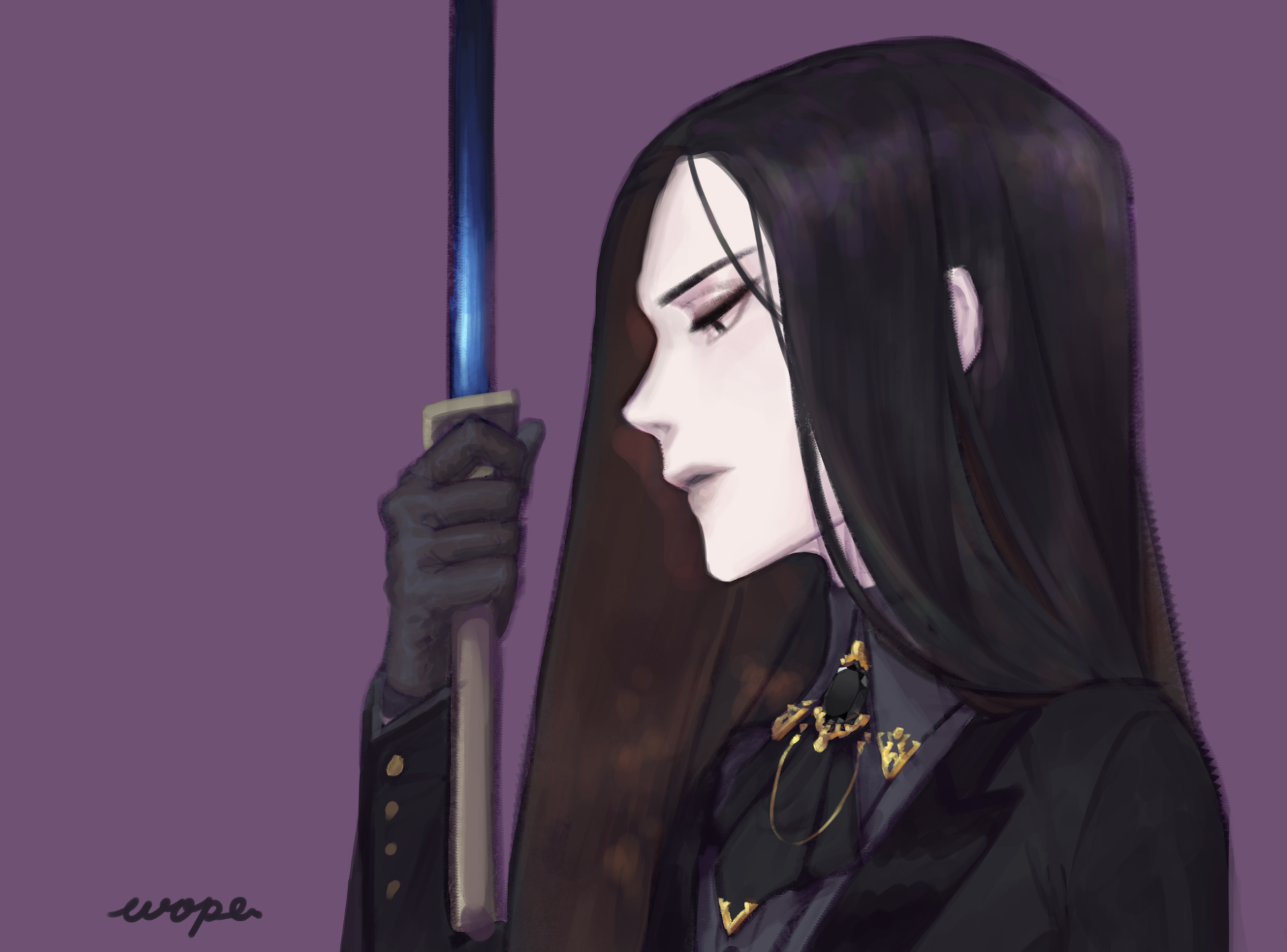 Download Bort (Land Of The Lustrous) Anime Land Of The Lustrous HD Wallpaper by wope