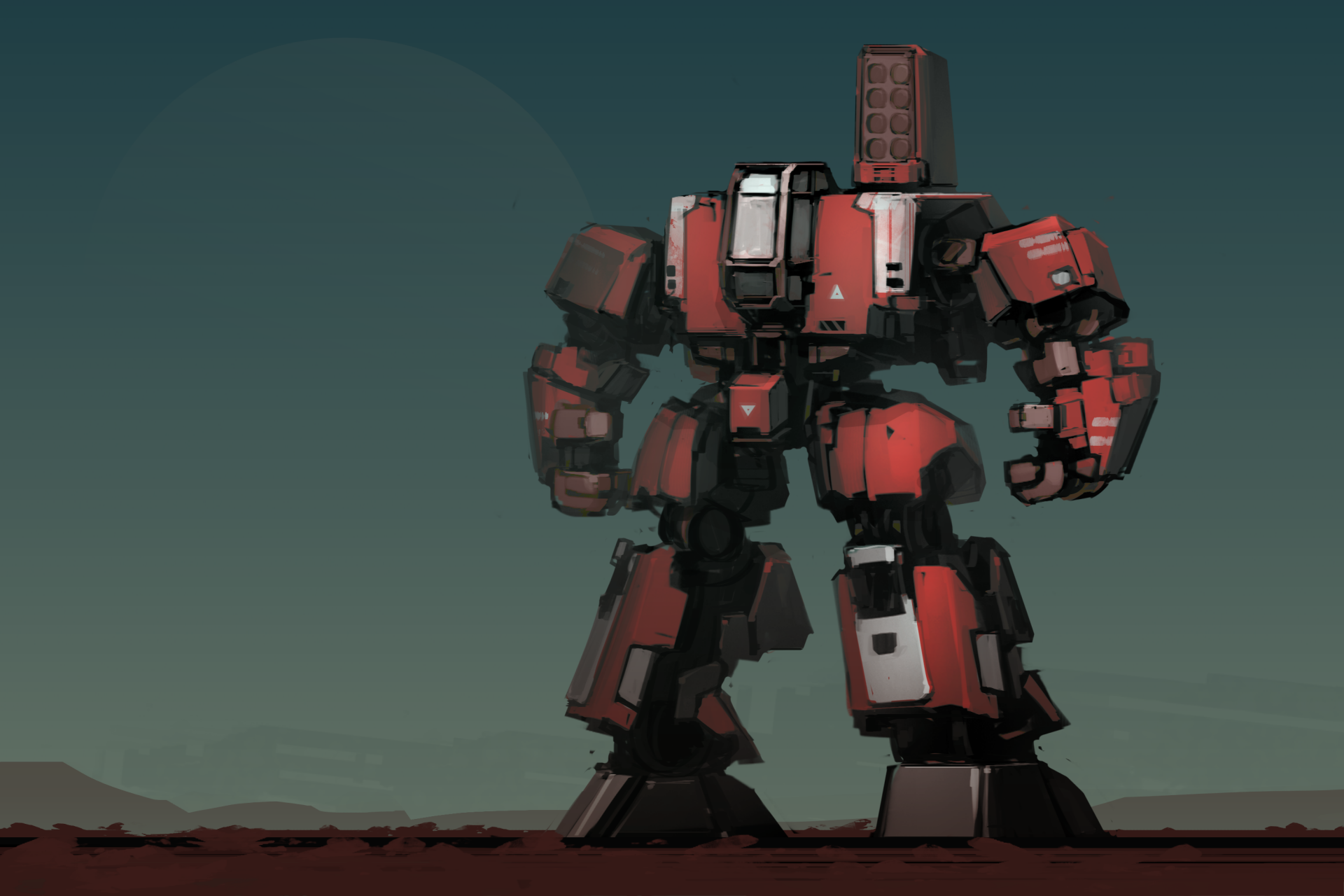 Download Sci Fi Robot HD Wallpaper by ksenolog