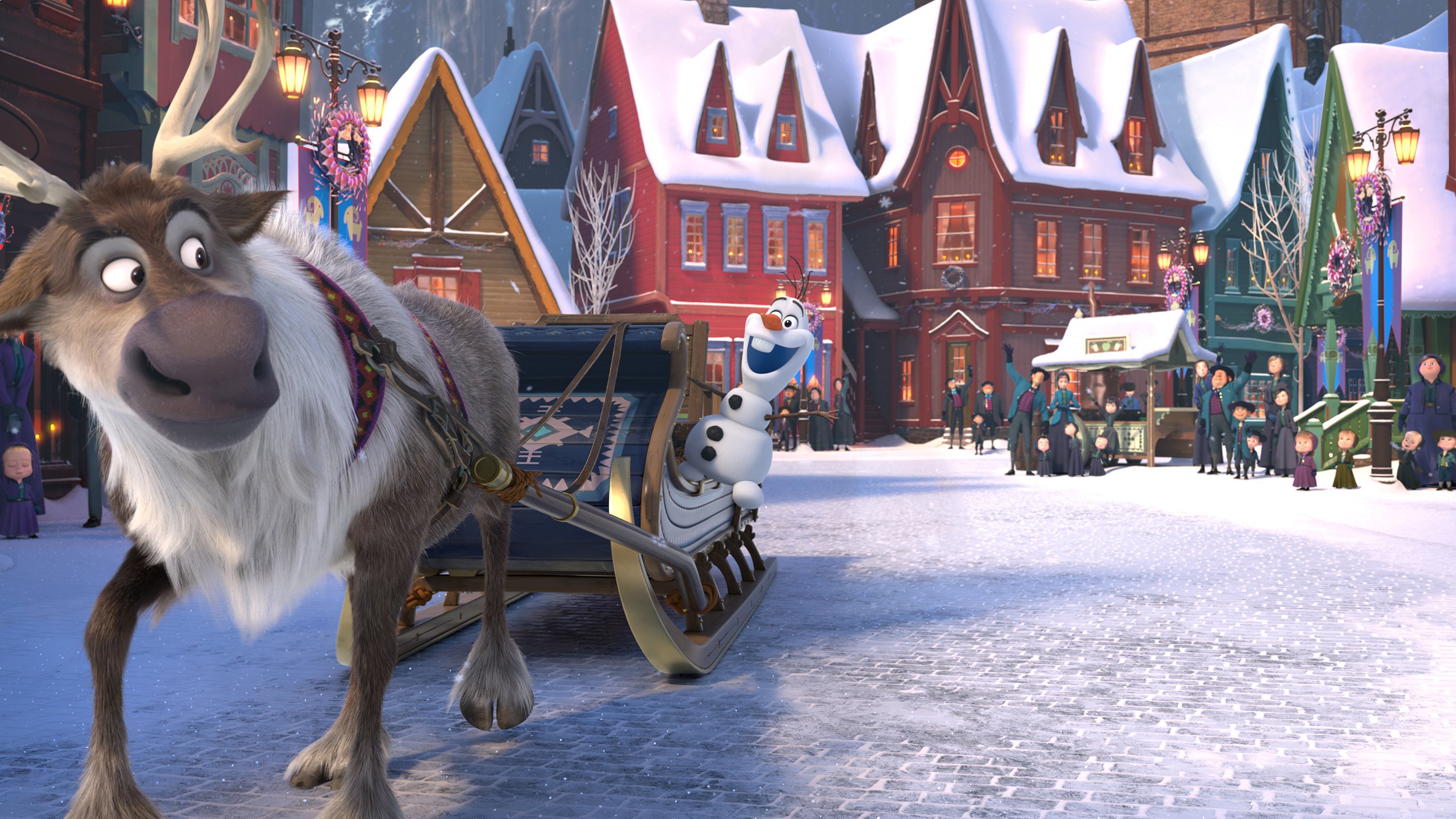 Movie Olaf's Frozen Adventure HD Wallpaper | Background Image
