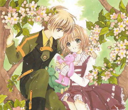Syaoran Li Sakura Kinomoto Anime Cardcaptor Sakura HD Desktop Wallpaper | Background Image