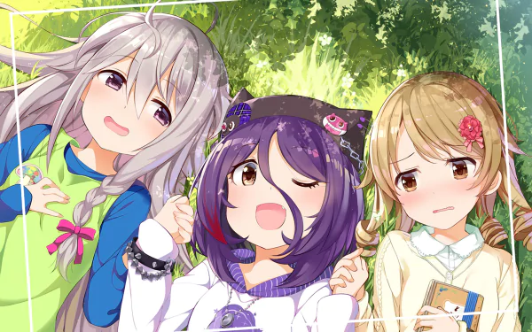 Syoko Hoshi Nono Morikubo Mirei Hayasaka Anime The iDOLM@STER Cinderella Girls HD Desktop Wallpaper | Background Image