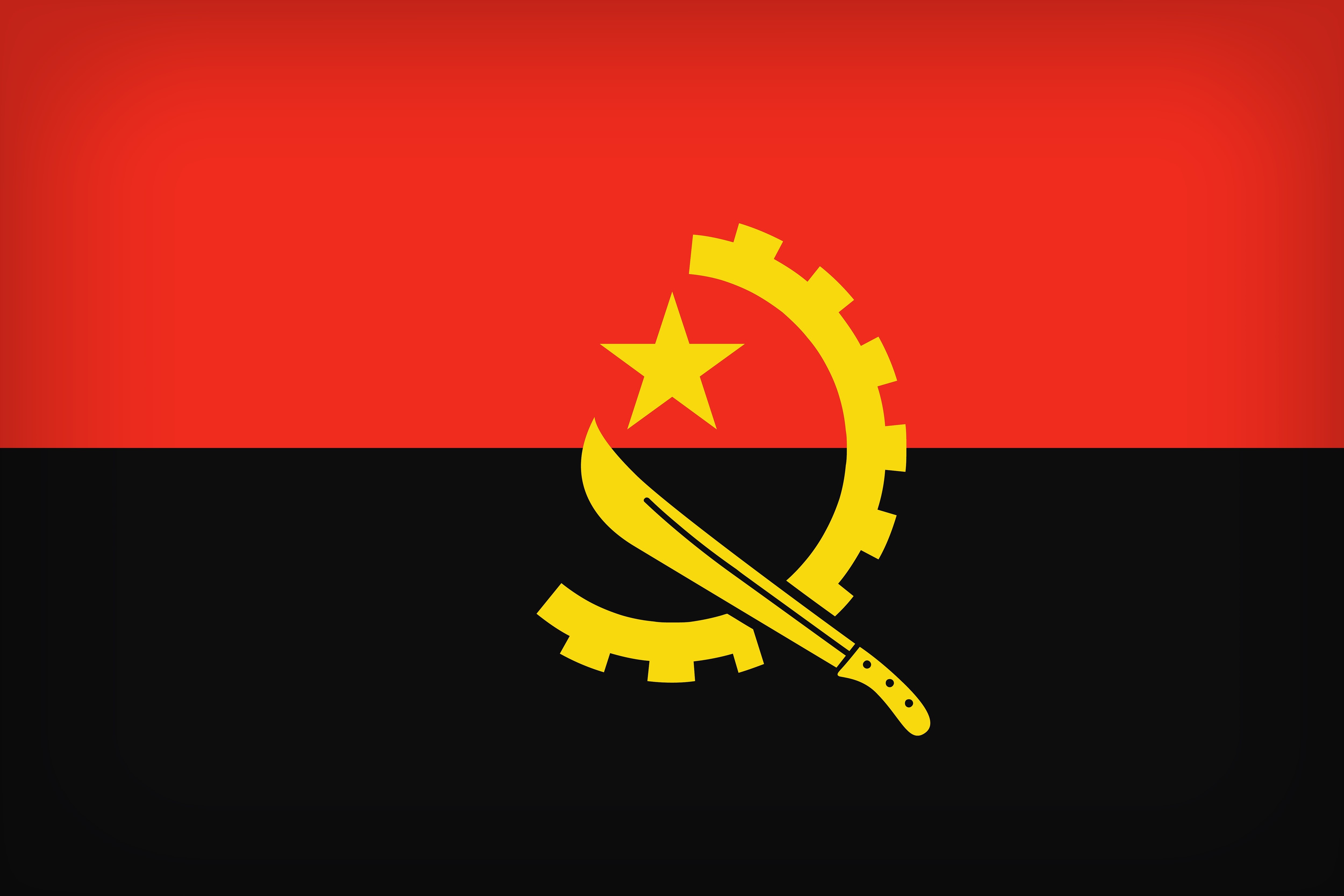 Misc Flag Of Angola HD Wallpaper | Background Image