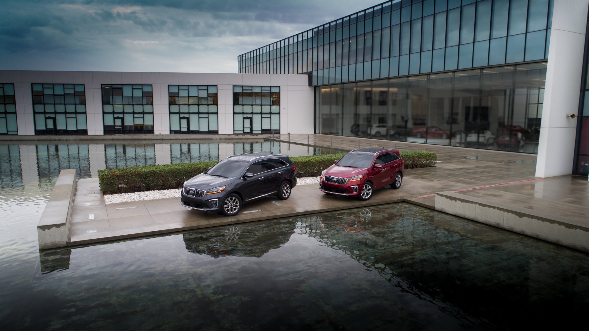 Download Black Car SUV Car Kia Vehicle Kia Sorento 4k Ultra HD Wallpaper