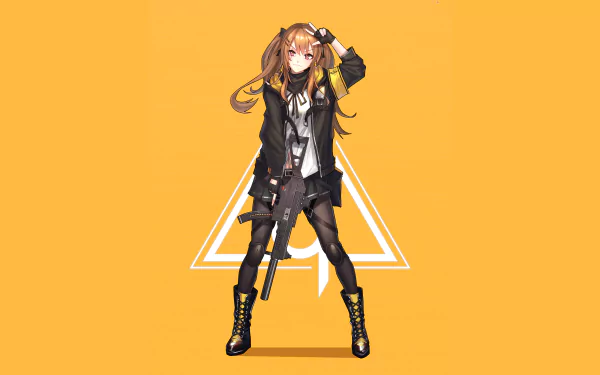 UMP9 (Girls Frontline) video game Girls Frontline HD Desktop Wallpaper | Background Image