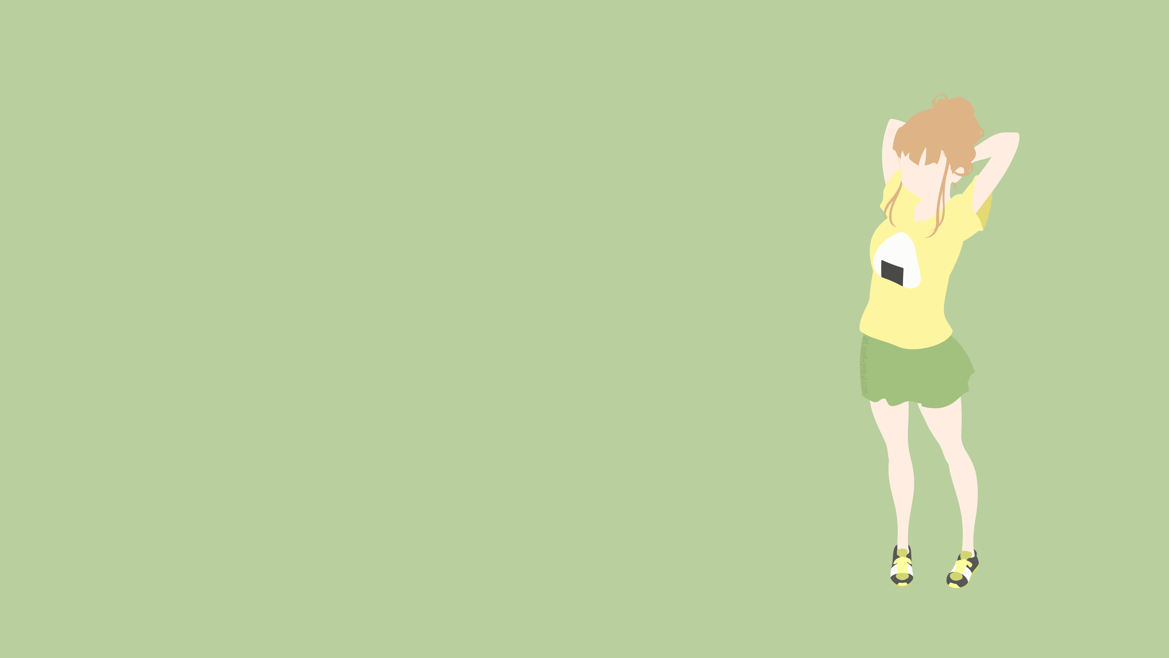 Sora Yori mo Tooi Basho Minimalist Wallpaper for Desktop by Zunnn