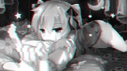  Hatsune Miku Glitch Wallpaper by 千夜QYS3