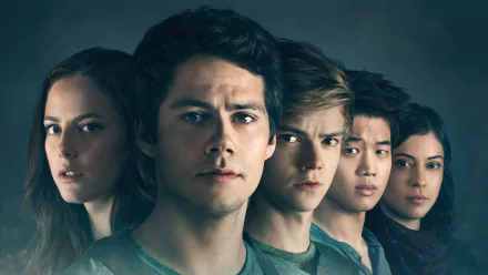 Rosa Salazar Ki Hong Lee Kaya Scodelario Thomas Brodie-Sangster Dylan O'Brien movie Maze Runner: The Death Cure HD Desktop Wallpaper | Background Image