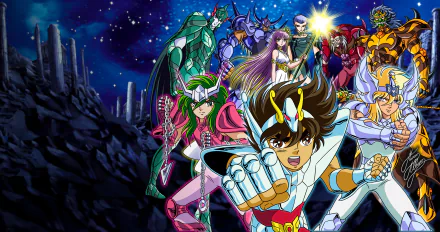 Saint Seiya: Gigantomachia [4K WALLPAPER] by Marco Albiero