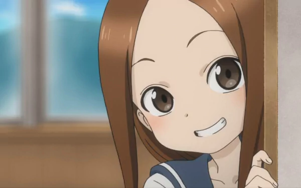 Takagi (Karakai Jouzu no Takagi-san) Anime Teasing Master Takagi-san HD Desktop Wallpaper | Background Image