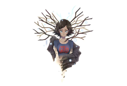 Juri Yukawa Anime Kokkoku HD Desktop Wallpaper | Background Image