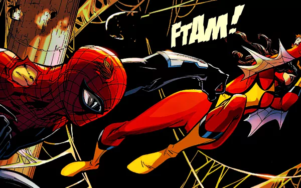 Spider-Woman Peter Parker Doctor Octopus spider man Comic the superior spider-man HD Desktop Wallpaper | Background Image