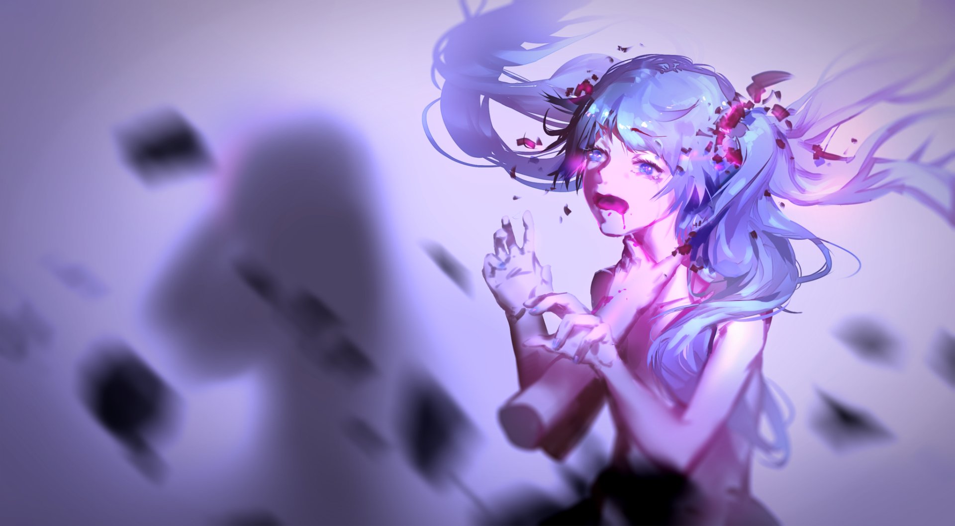 Download Hatsune Miku Anime Vocaloid HD Wallpaper by SanMuYYB