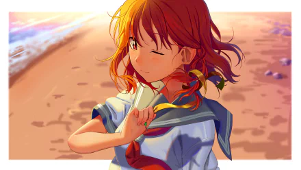 Chika Takami Anime Love Live! Sunshine!! HD Desktop Wallpaper | Background Image