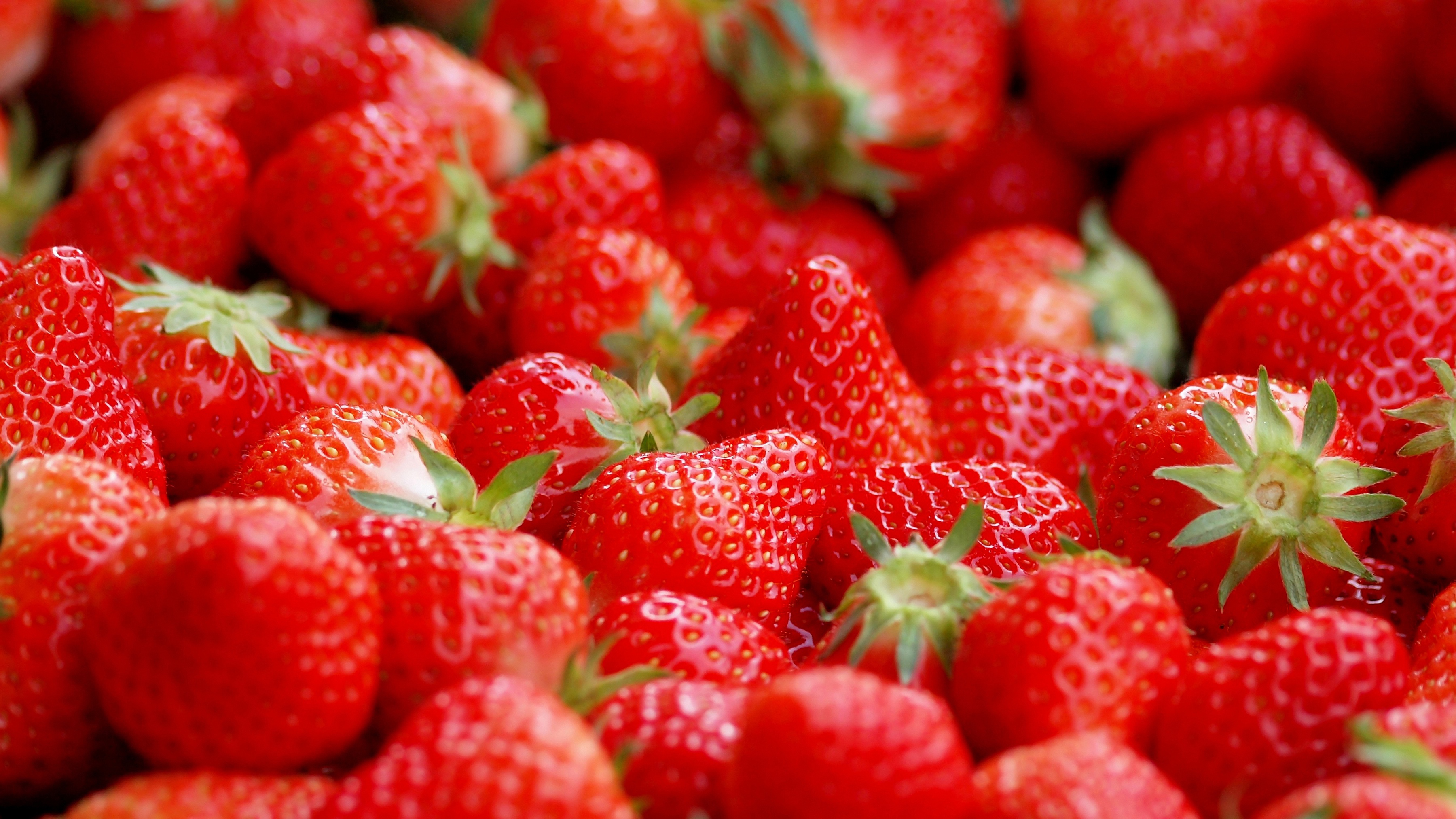 Download Berry Fruit Food Strawberry HD Wallpaper