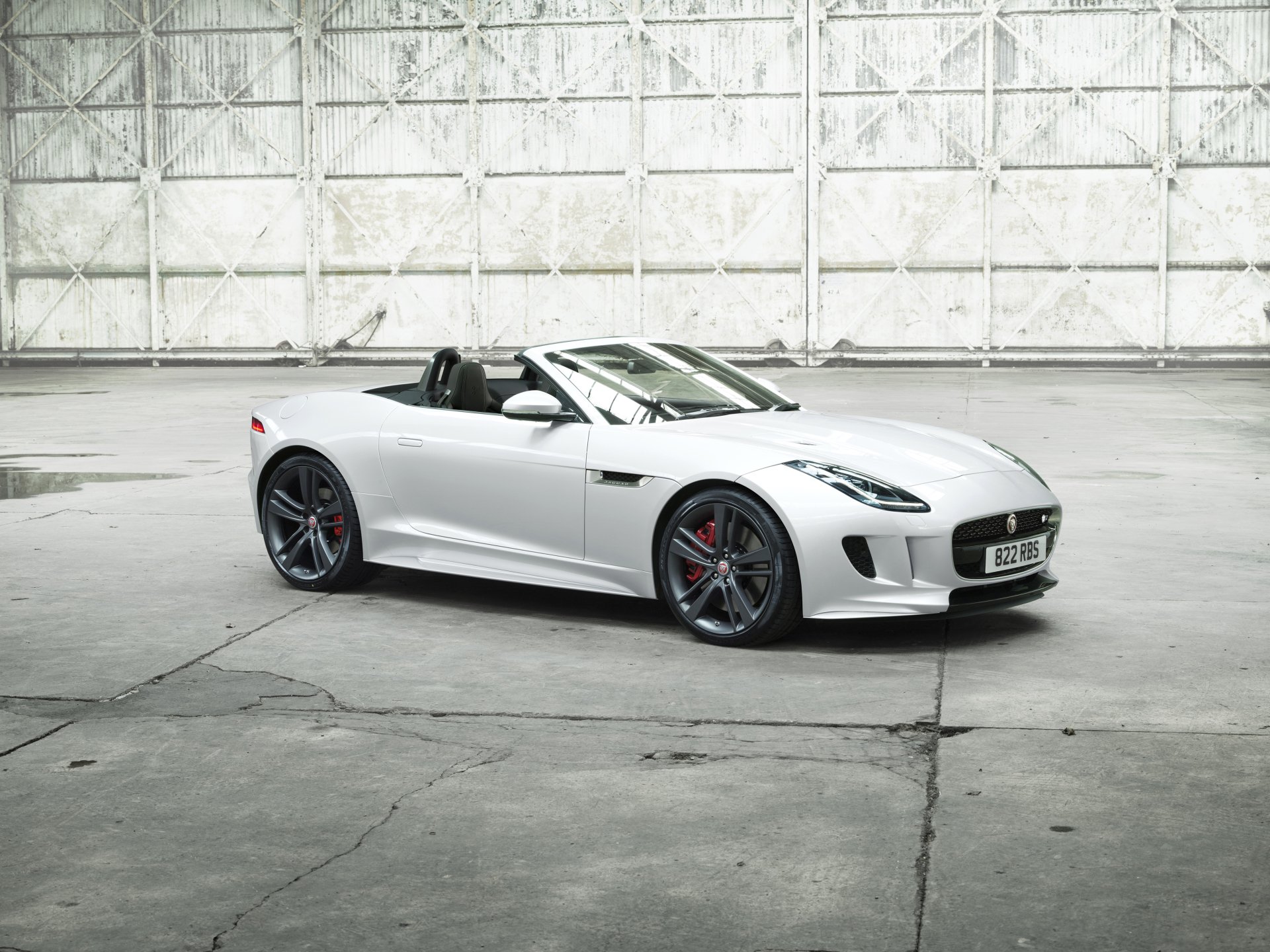 Download Supercar White Car Car Jaguar (Car) Vehicle Jaguar F-Type 4k Ultra HD Wallpaper