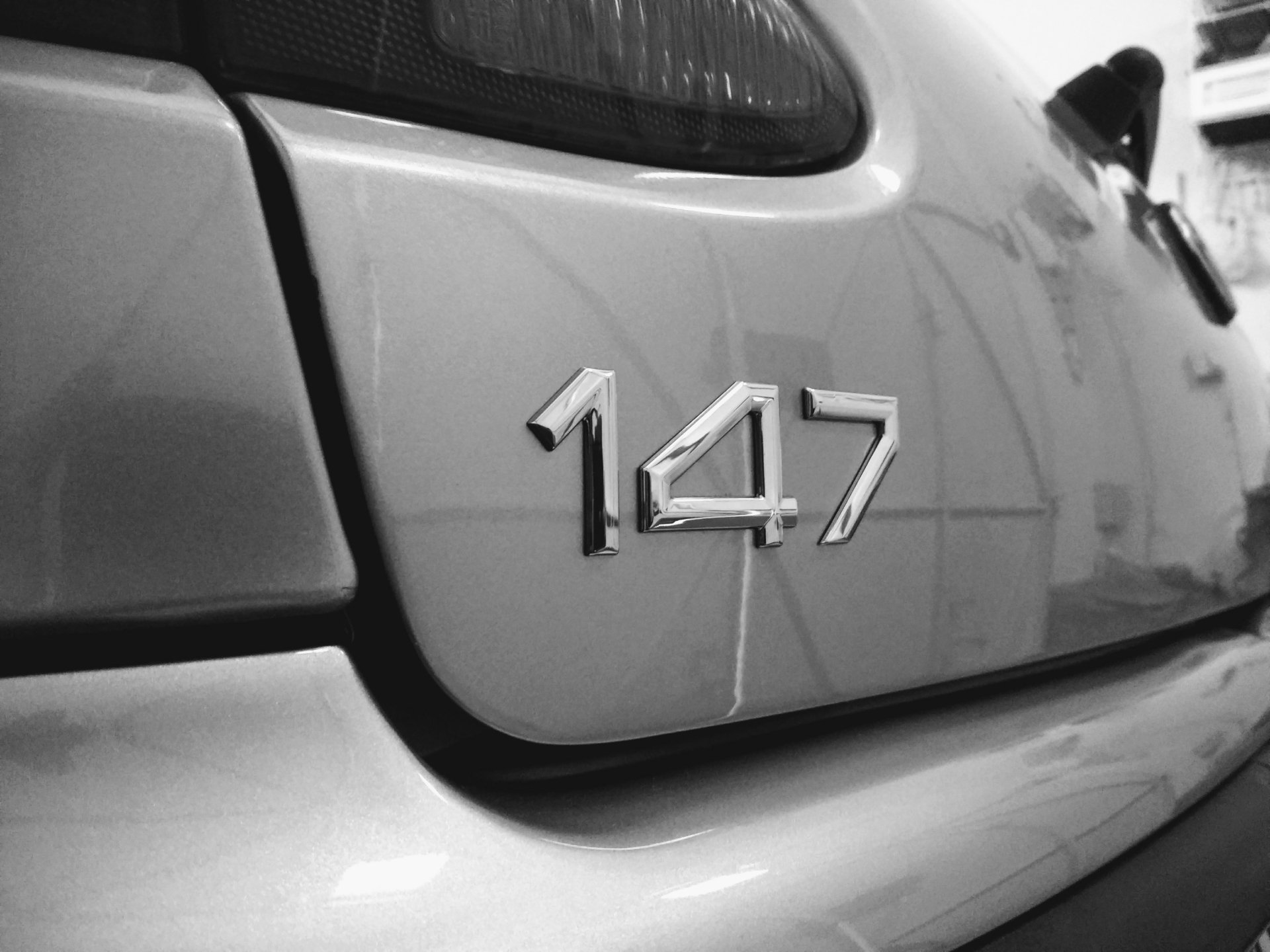 Alfa Romeo 147 (2000-2004) Rear Badge by honx8