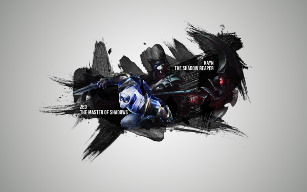 Video Game League Of Legends Zed Kayn HD Wallpaper | Background Image