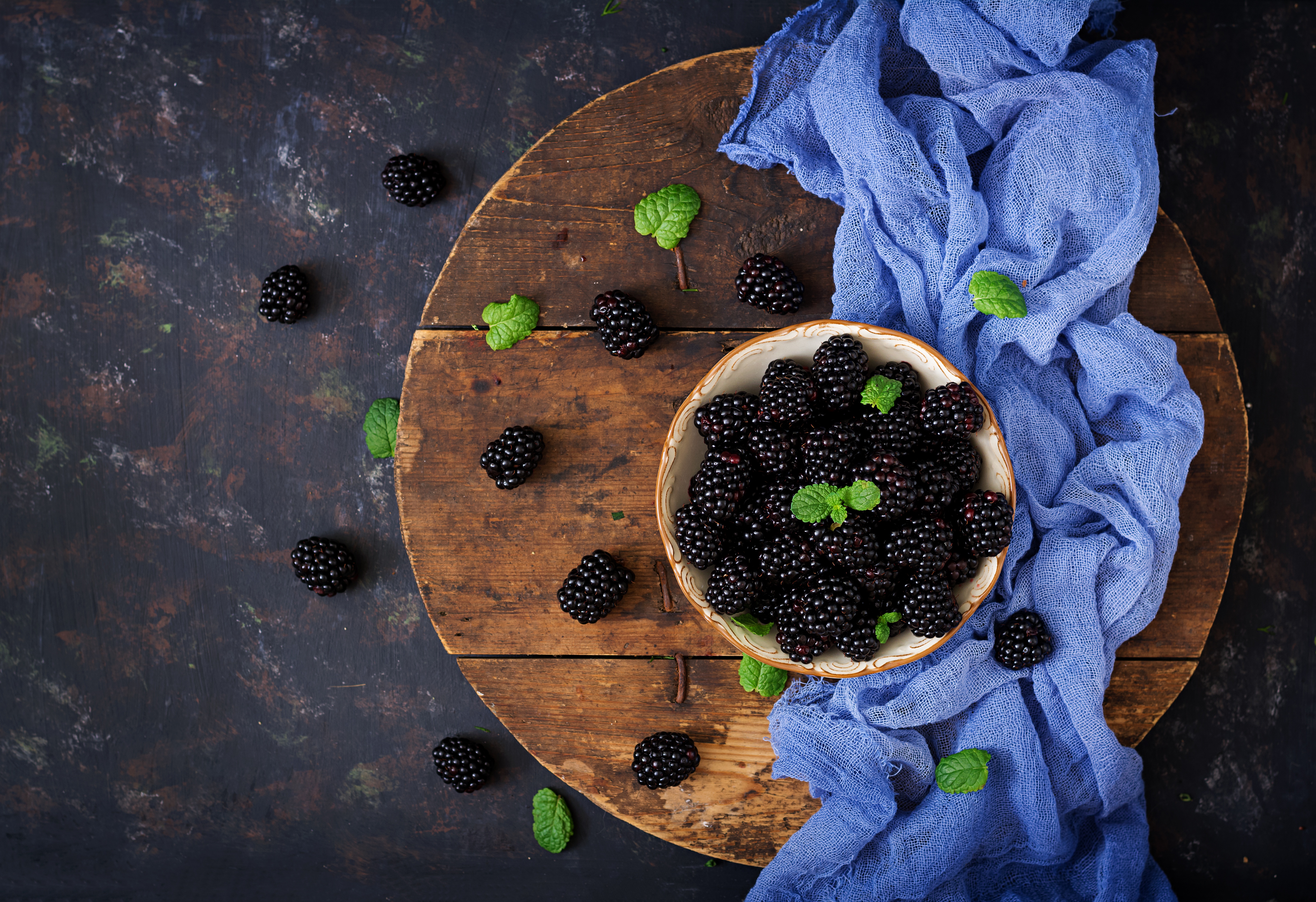 Food Blackberry HD Wallpaper | Background Image