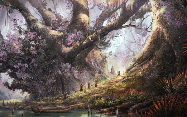 Fantasy Forest HD Wallpaper | Background Image