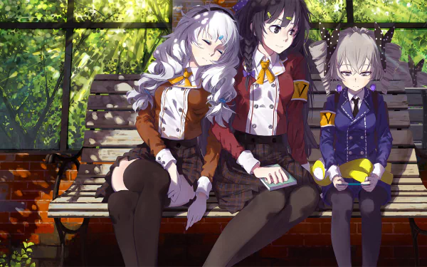 Kiana Kaslana Raiden Mei Bronya Zaychik Anime Benghuai Xueyuan HD Desktop Wallpaper | Background Image