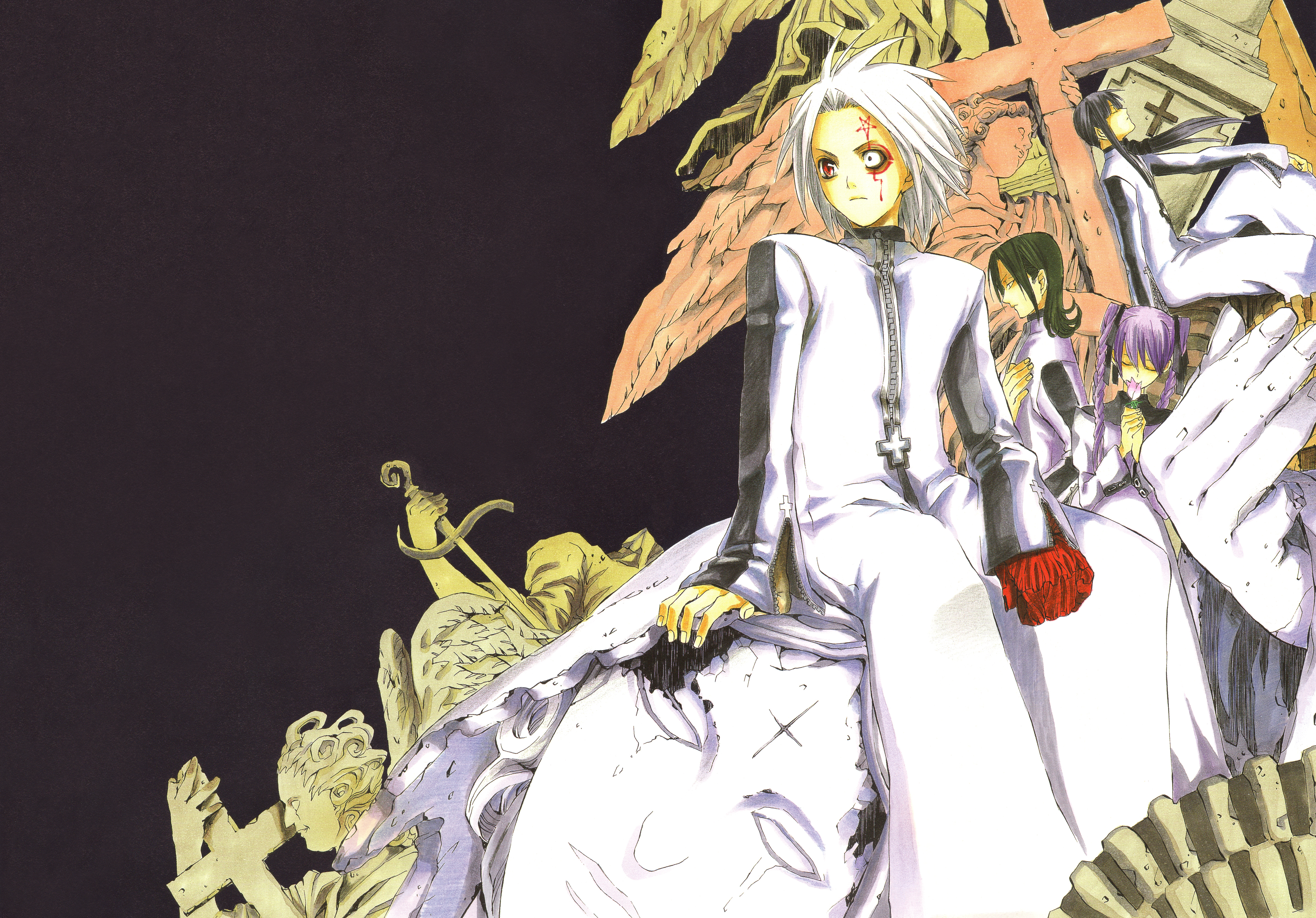 D Gray Man 4k Ultra Hd Wallpaper By Hoshino Katsura