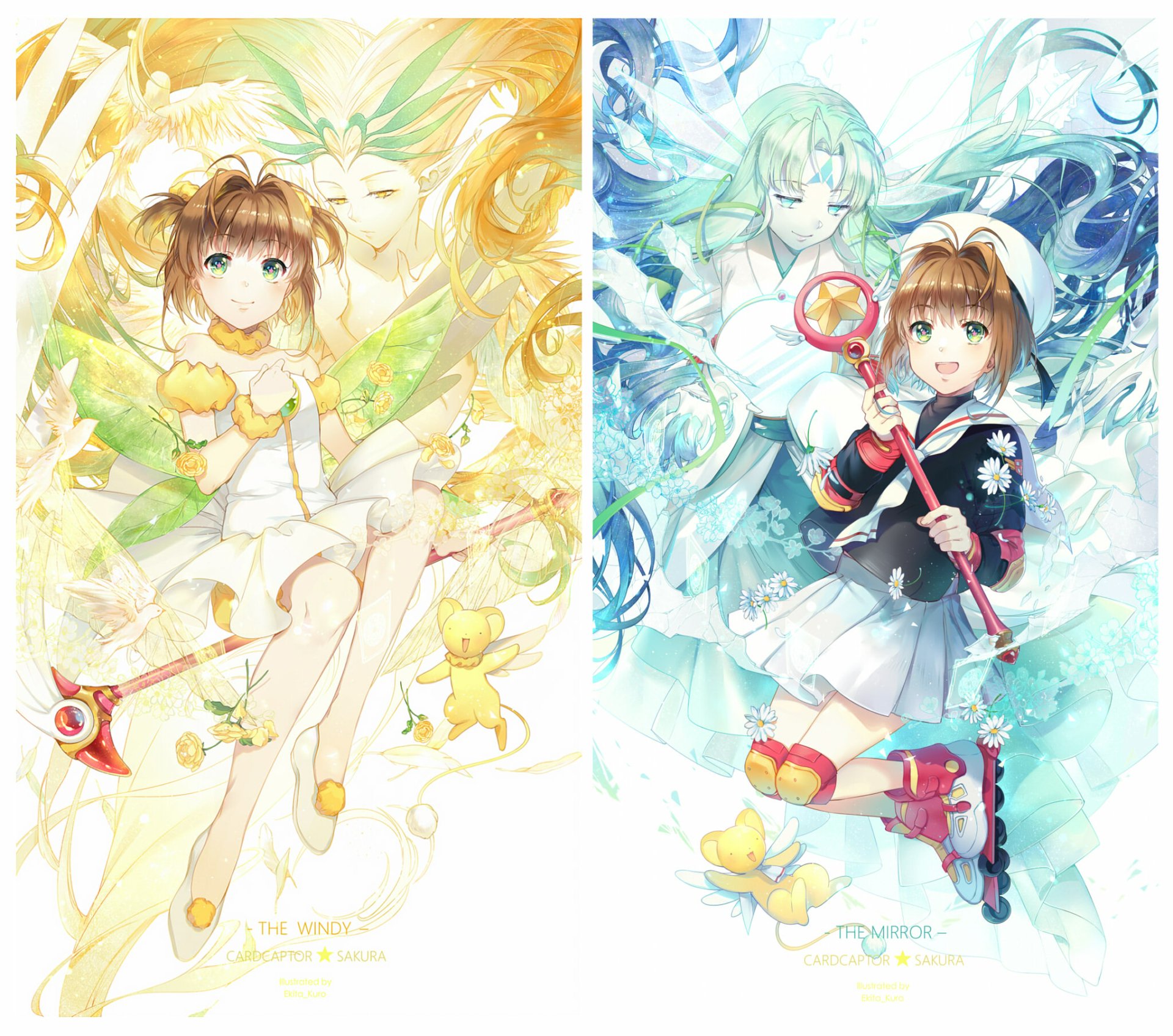 Download Sakura Kinomoto Anime Cardcaptor Sakura HD Wallpaper by Ekita玄