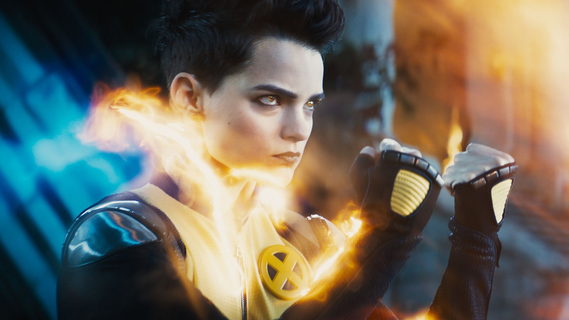 Download Brianna Hildebrand Negasonic Teenage Warhead Movie Deadpool 2 HD Wallpaper