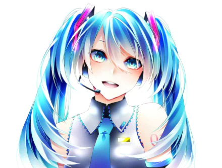 Hatsune Miku Anime Vocaloid HD Desktop Wallpaper | Background Image