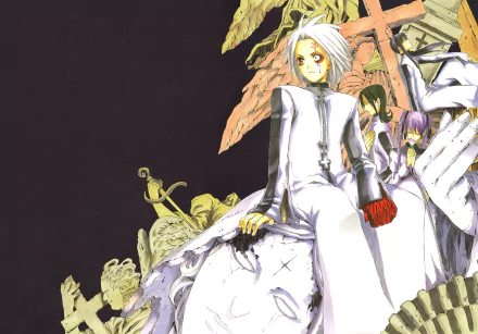 Komui Lee Yu Kanda Lenalee Lee Allen Walker Anime D.Gray-man HD Desktop Wallpaper | Background Image