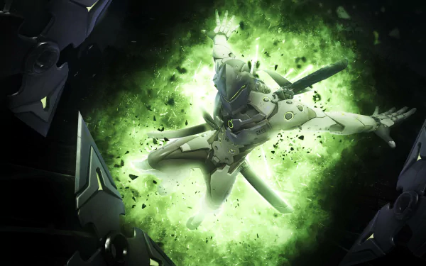 Genji (Overwatch) video game Overwatch HD Desktop Wallpaper | Background Image
