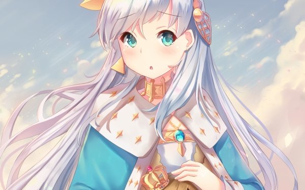 Anime Fate/Grand Order Fate Series Anastasia Fate White Hair HD Wallpaper | Background Image