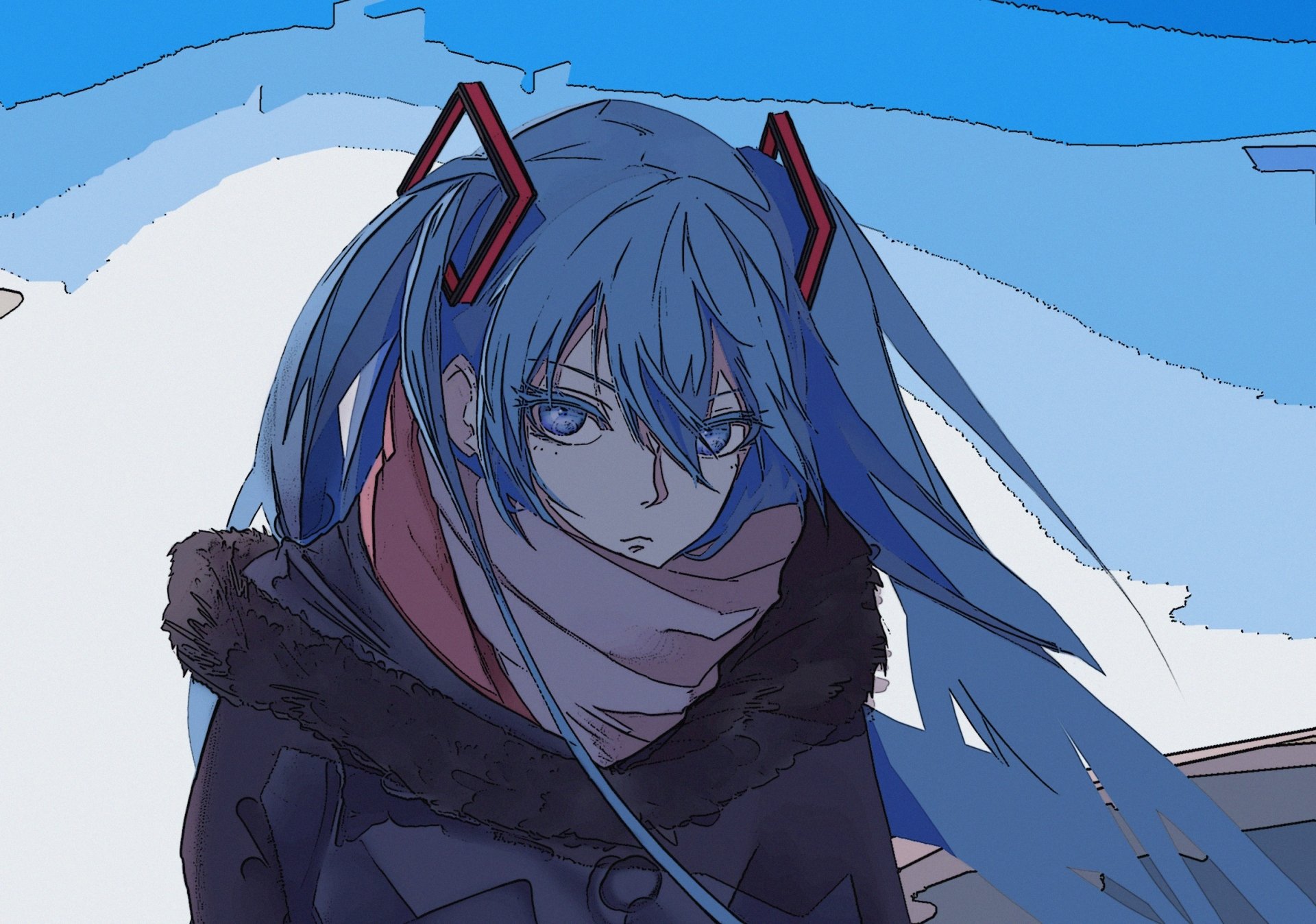 Download Hatsune Miku Anime Vocaloid HD Wallpaper by ErJ