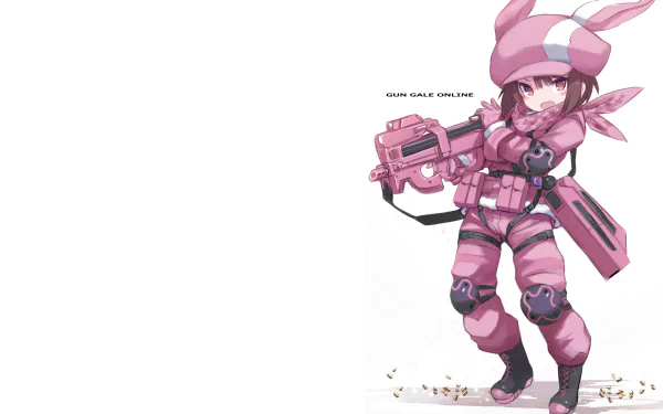 Karen Kohiruimaki LLENN (Sword Art Online) Anime Sword Art Online Alternative: Gun Gale Online HD Desktop Wallpaper | Background Image