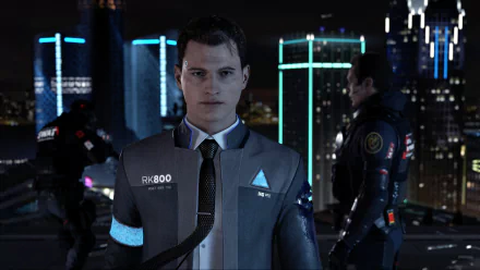 Connor (Detroit: Become Human) video game Detroit: Become Human HD Desktop Wallpaper | Background Image