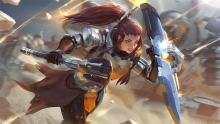 Brigitte (Overwatch) video game Overwatch HD Desktop Wallpaper | Background Image