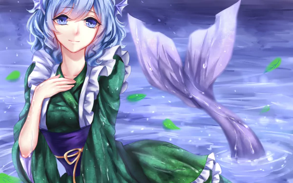 Wakasagihime (Touhou) Anime Touhou HD Desktop Wallpaper | Background Image