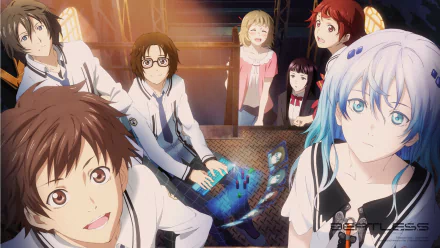 Kengo Suguri Ryo Kaidai Saturnus (Beatless) Methode (Beatless) Yuka Endo Lacia (Beatless) Arato Endou Anime Beatless HD Desktop Wallpaper | Background Image