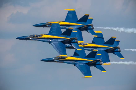 blue angels aircraft jet fighter military air show HD Desktop Wallpaper | Background Image