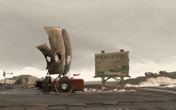 video game FAR: Lone Sails HD Desktop Wallpaper | Background Image